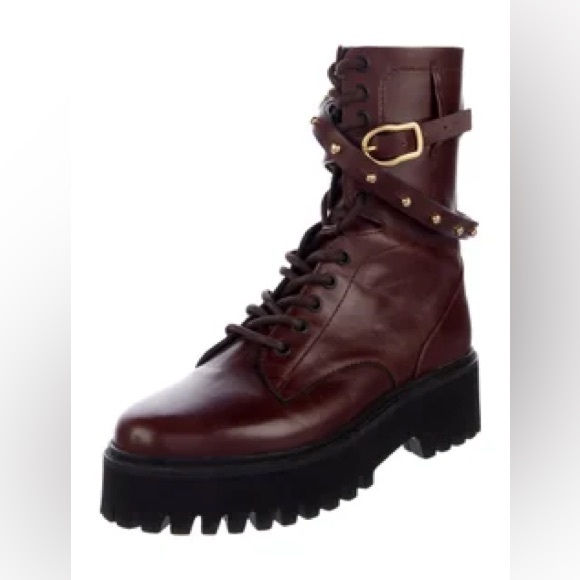 Dorothee Schumacher
Leather Combat Boots 8 - Picture 1 of 4